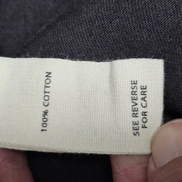 Buckle Gilded Intent Charcoal Ladder Neck Top Size Small - Picture 8 of 9